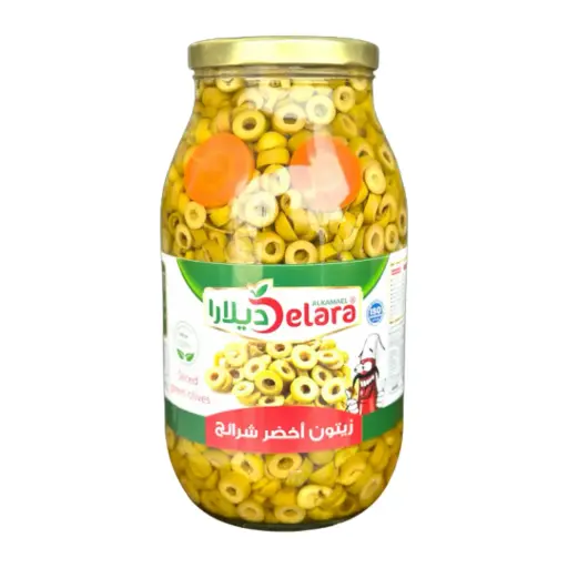 Green Sliced Olives  